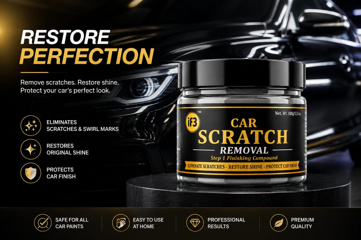 Car Scratch Removal Compound