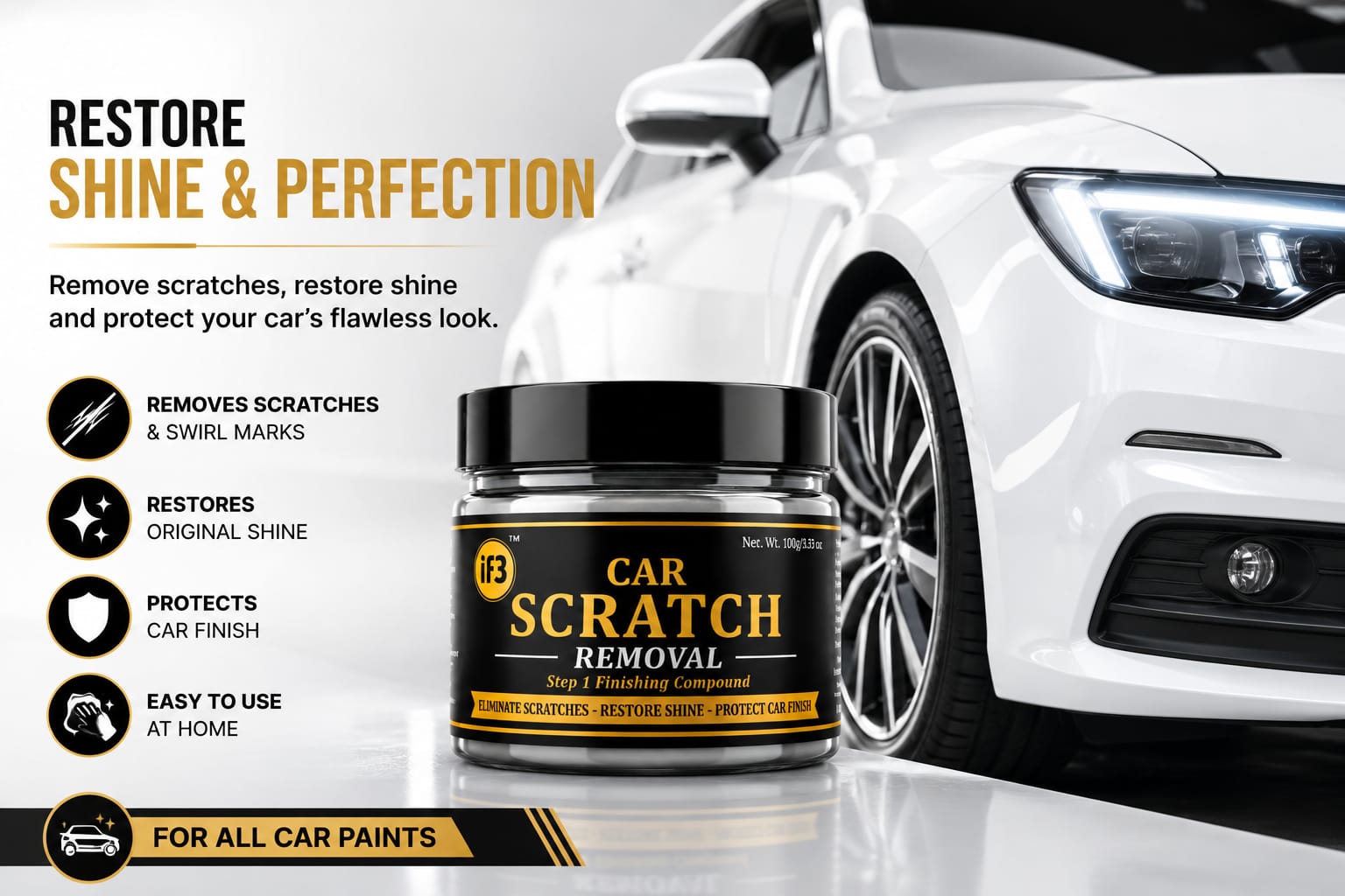 Car Scratch Removal Compound